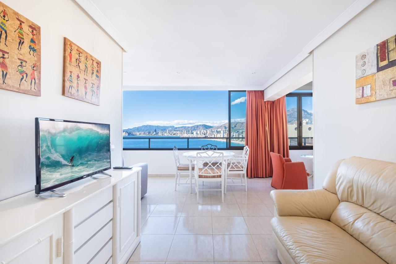 Trinisol 7-A Sea Views Apartment Levante Beach 베니돔 외부 사진