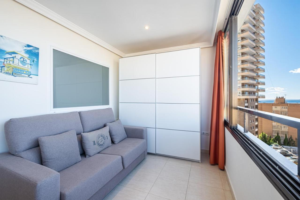 Trinisol 7-A Sea Views Apartment Levante Beach 베니돔 외부 사진