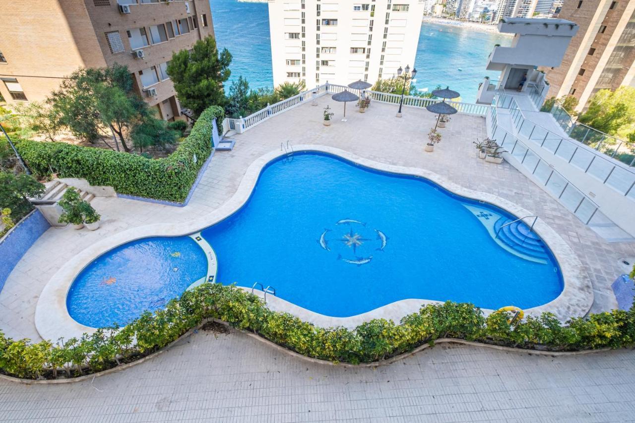 Trinisol 7-A Sea Views Apartment Levante Beach 베니돔 외부 사진