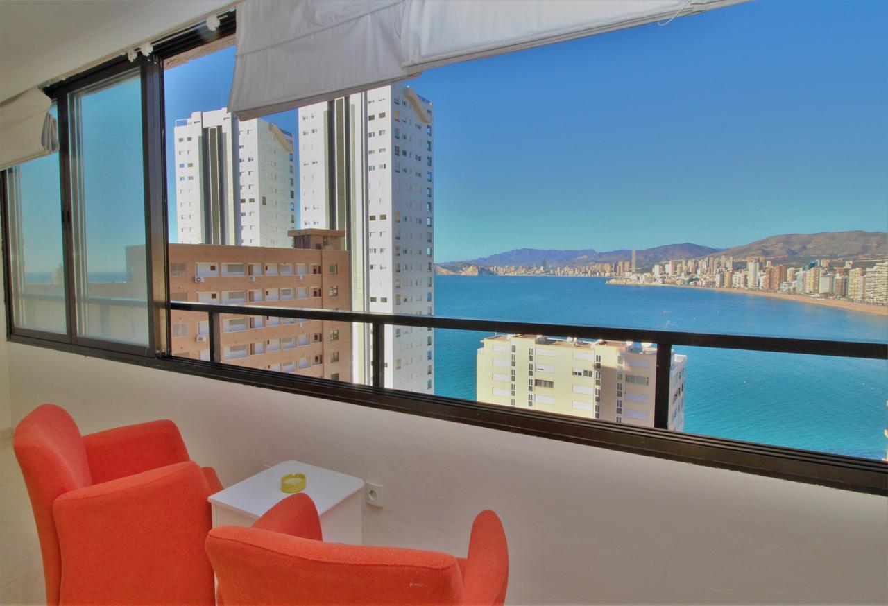 Trinisol 7-A Sea Views Apartment Levante Beach 베니돔 외부 사진